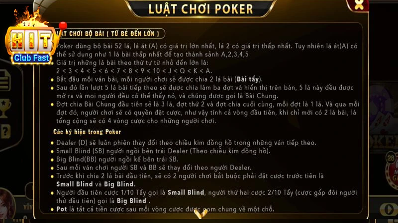 Game bài Poker chưa bao giờ bi lung lay vị trí top 1 BXH